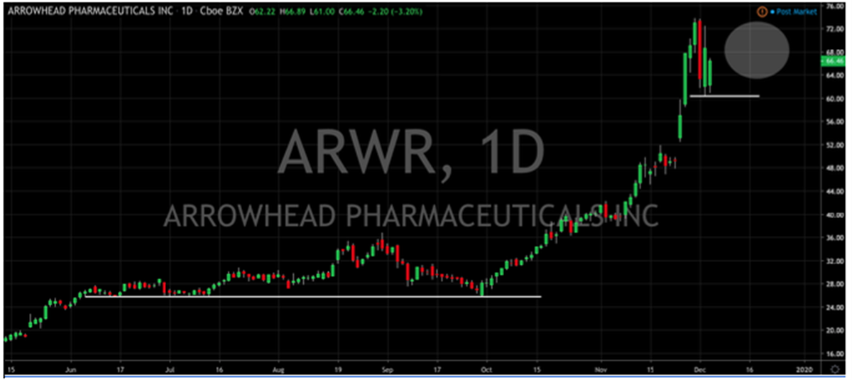 Arrowhead Pharmaceuticals Shares Point North (NASDAQ: ARWR)